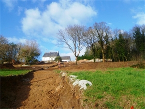 terrain a batir à la vente -   56160  GUEMENE SUR SCORFF, surface 693 m2 vente terrain a batir - UBI464351327